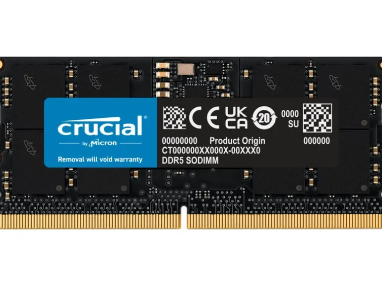 Crucial SO-DDR5-RAM CT16G56C46S5 5600 MHz 1x 16 GB