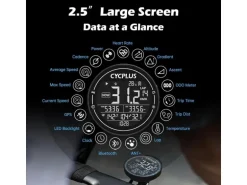 CYCPLUS Fahrrad GPS CYC M2 Black