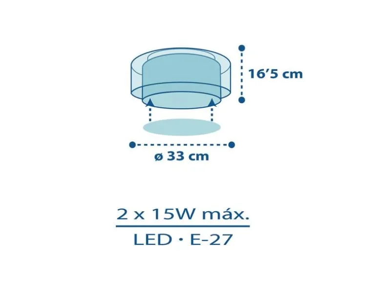Dalber Deckenlampe Police
