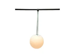 Dameco LED Hängelampe Outdoor weiss D20 cm, 3000 Kelvin, 80 lm, 4W