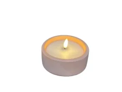 Dameco LED-Kerze Rosa