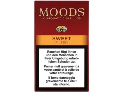 Dannemann Cigarillos Moods Sweet Filter Pack à 10 Stück