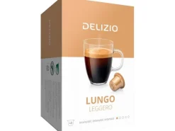 Delizio Kaffeekapseln Lungo Leggero 48 Stück