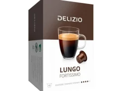 Delizio Kaffeekapseln Lungo Fortissimo 2 x 48 Stück
