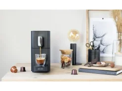 Delizio Kapselmaschine Carina Midnight Schwarz