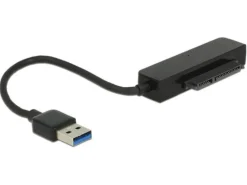 Delock Adapterkabel USB 3.0 Typ-A - SATA 22-Pin mit Schutzhülle