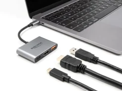 Delock Adapter USB Type-C - USB 3.0/USB Type-C/HDMI