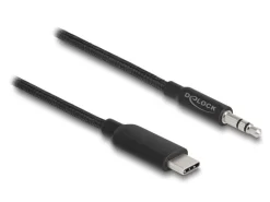 Delock Audio-Kabel USB-C - 3.5 mm Klinke 1 m