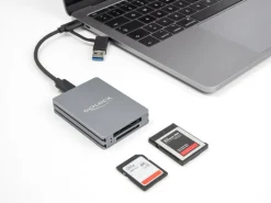 Delock Card Reader Extern 91011 USB Typ-C für SD/CFexpress Typ B