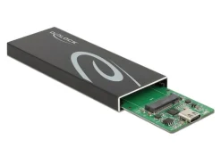 Delock Externes Gehäuse für M.2 SATA SSD mit USB Type-C M.2
