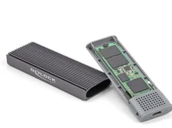 Delock Externes Gehäuse M.2 NVMe PCIe & SATA SSD zu USB 3.1 M.2
