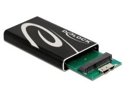 Delock Externes Gehäuse SuperSpeed USB für mSATA