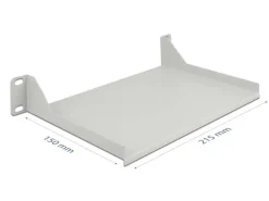 Delock Fachboden 1HE 150 mm x 215 mm, Grau