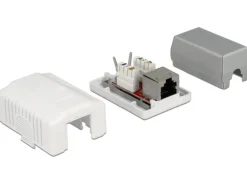 Delock Gehäuse RJ45 Cat.6A LSA 1-fach