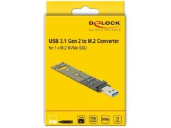Delock Host Bus Adapter USB3.1 Gen2 - NVME PCIe M.2 SSD