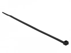 Delock Kabelbinder Schwarz 300 mm x 4.8 mm, 100 Stück