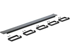 Delock Kabelführungspanel 42496 , Schwarz
