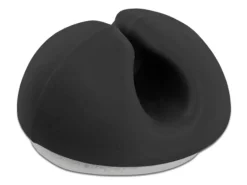 Delock Kabelhalter 15mm, für 1 Kabel, selbstklebend 10 Stück