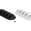 Delock Kabelhalter 66mm, für 5 Kabel, selbstklebend 6 Stück