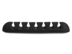 Delock Kabelhalter 82mm, für 7 Kabel, selbstklebend 6 Stück