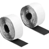 Delock Klettband-Rolle 5m x 50 mm Haft und Flauschband Schwarz