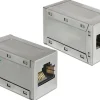 Delock Kupplung RJ45 Cat.6A 10Gps geschirmt, 1 Stück