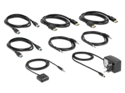 Delock KVM Switch DisplayPort 1.4 8K 60 Hz