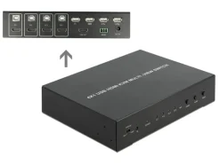 Delock KVM Switch 4 in 1 Multiview Switch 4 Port