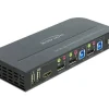Delock KVM Switch 2 Port Displayport 1.4 mit USB3.0 & Audio 8k 30Hz