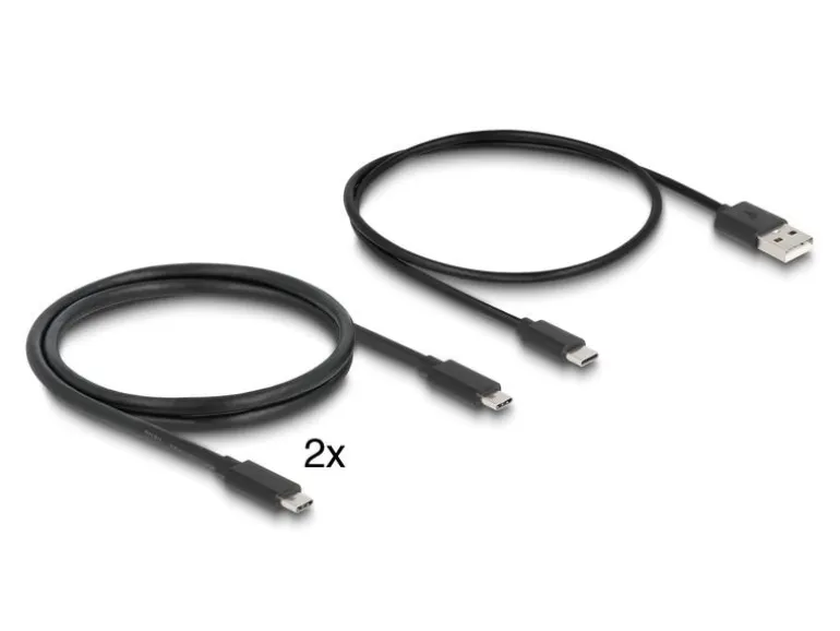 Delock KVM Switch USB-C zu DisplayPort 8K 30 Hz mit USB 2.0