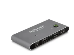 Delock KVM Switch USB-C zu HDMI 8K 60 Hz mit USB 2.0