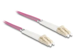 Delock LWL-Patchkabel Multimode LC – LC, OM4, Duplex, 2 m