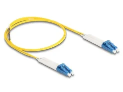 Delock LWL-Patchkabel Singlemode LC – LC, OS2, Duplex, 1 m
