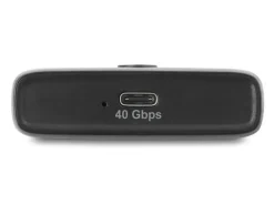 Delock M.2 NVMe PCIe SSD Gehäuse USB Type-C, 40 Gbps, m.Lüfter