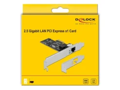 Delock Netzwerkkarte 1x 2.5 Gbps RJ-45 PCI-Express x1
