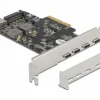Delock PCI-Express-Karte 90059 USB 3.1 Gen2 - 4x USB-C