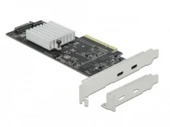 Delock PCI-Express-Karte USB 3.2 Gen2x2 - 2x USB-C