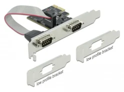 Delock PCI-Express-Karte 90001 2x Seriell / RS-232