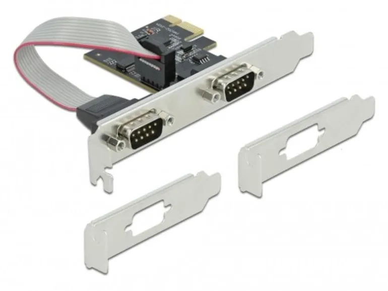 Delock PCI-Express-Karte 90001 2x Seriell / RS-232