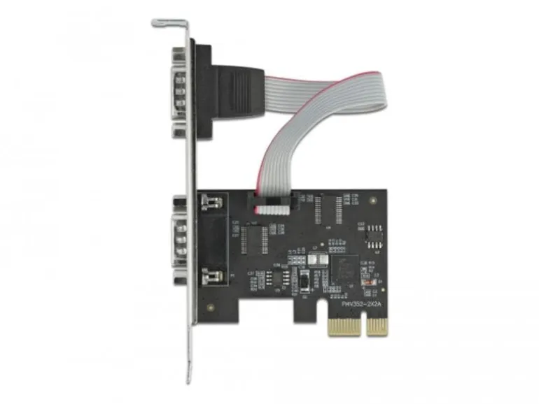 Delock PCI-Express-Karte 90001 2x Seriell / RS-232