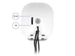 Delock PC-Lautsprecher Mini Stereo 3.5 mm Klinke, USB-Strom Weiss