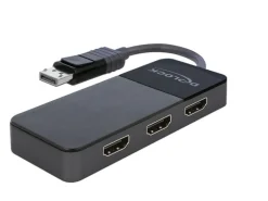Delock 3-Port Signalsplitter DisplayPort - 3x HDMI