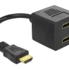 Delock 2-Port Signalsplitter HDMI – HDMI