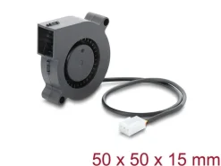 Delock Radiallüfter 12 V 50 x 50 x 15 mm