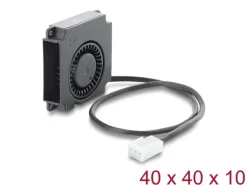 Delock Radiallüfter 40 x 40 x 10 mm 12 V DC