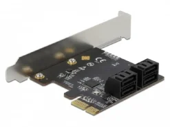 Delock SATA-Controller 4 Port SATA PCI Express x1 Karte LED-Anzeige