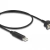 Delock Serial-Adapter USB-A – RS-232 D-Sub 9 Pin mit Muttern  -