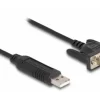 Delock Serial-Adapter USB-A Stecker - Seriell Buchse