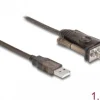 Delock Serial-Adapter 62646 USB Typ-A  zu RS-232 mit Schrauben