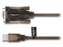 Delock Serial-Adapter 62646 USB Typ-A zu RS-232 mit Schrauben